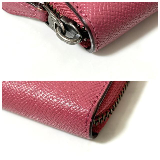 COACH コーチ レザー アコーディオン ジップ ラウンドファスナー 長財布 < ブランド  COACH コーチ レザー アコーディオン ジップ ラウンドファスナー 長財布 < ブランドの