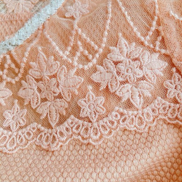 CECIL McBEE デコルテ チュールレース ラグラン 半袖 トップス M N2m < ブランド CECIL McBEE デコルテ チュールレース ラグラン 半袖 トップス M N2m < ブランドの