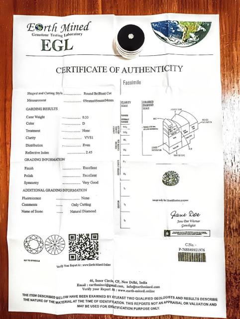 Vigp DJ[ 0.33ct zCg_Ch[X uAgJbg ӒL