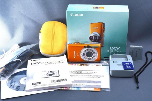 美品 Canon キヤノン IXY DIGITAL 110 IS 箱付き < 家電/AV  美品 Canon キヤノン IXY DIGITAL 110 IS 箱付き < 家電/AVの