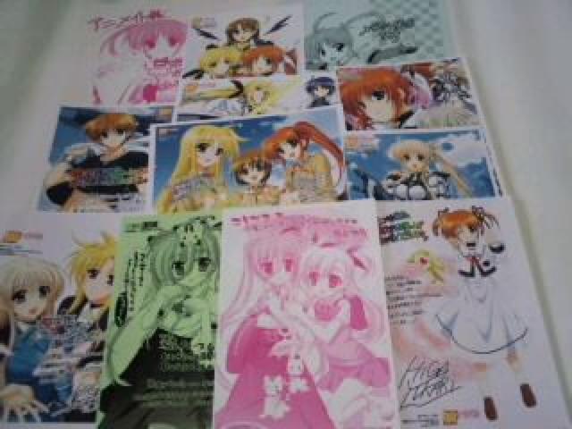 魔法少女リリカルなのは 非売品 限定 グッズ 17種セット おまけ Sランク < アニメ/コミック/キャラクター  魔法少女リリカルなのは 非売品 限定 グッズ 17種セット おまけ Sランク  < アニメ/コミック/キャラクターの