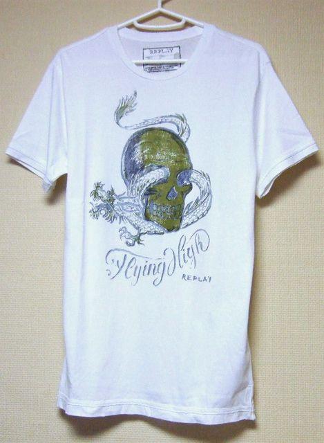 ◆REPLAY◆リプレイ◆スカル◆Tシャツ◆ < ブランド  ◆REPLAY◆リプレイ◆スカル◆Tシャツ◆  < ブランドの
