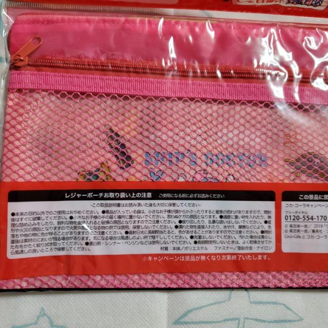 非売品 コカ・コーラ ONE PIECE メッシュポケット付きレジャーポーチ 【チョッパー】 < アニメ/コミック/キャラクター  非売品 コカ・コーラ ONE PIECE メッシュポケット付きレジャーポーチ 【チョッパー】 < アニメ/コミック/キャラクターの