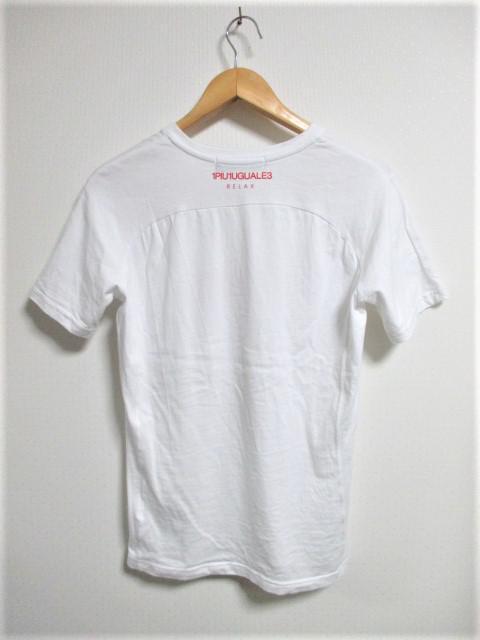 ☆ウノピュウノウグァーレトレ リラックス ボックスロゴ Vネック Tシャツ/メンズ/M < 男性ファッション ☆ウノピュウノウグァーレトレ リラックス ボックスロゴ Vネック Tシャツ/メンズ/M < 男性ファッションの