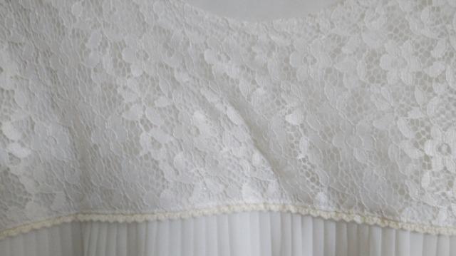 花柄レース&シフォンプリーツ白チュニOP◆大きいサイズ/春夏◆良質/送料180円〜即決 < 女性ファッション 花柄レース&シフォンプリーツ白チュニOP◆大きいサイズ/春夏◆良質/送料180円〜即決 < 女性ファッションの