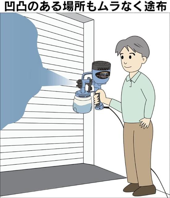 塗装 スプレー ガン 家庭用 小型 電動 塗装機 ペンキ屋くん コンプレッサー要らずでスプレー塗装 軽量 1.25kg 電動 < ペット/手芸/園芸  塗装 スプレー ガン 家庭用 小型 電動 塗装機 ペンキ屋くん コンプレッサー要らずでスプレー塗装 軽量 1.25kg 電動 < ペット/手芸/園芸の