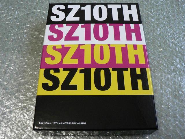 Sexy Zone『10TH ANNIVERSARY ALBUM SZ10TH』初回盤A【2CD+ブルーレイ(157分)】ベスト < タレントグッズ  Sexy Zone『10TH ANNIVERSARY ALBUM SZ10TH』初回盤A【2CD+ブルーレイ(157分)】ベスト  < タレントグッズの