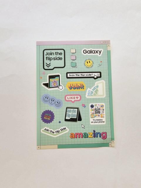 A Galaxy ステッカー エメラルドグリーン 非売品 限定 ギャラクシー イベント < インテリア/ライフ  A Galaxy ステッカー エメラルドグリーン 非売品 限定 ギャラクシー イベント  < インテリア/ライフの