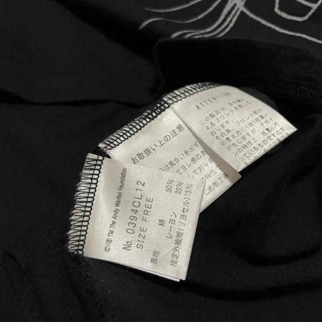 ヒステリックグラマー × andy warhol CAT総柄 七分袖トップス < 女性ファッション ヒステリックグラマー × andy warhol CAT総柄 七分袖トップス < 女性ファッションの