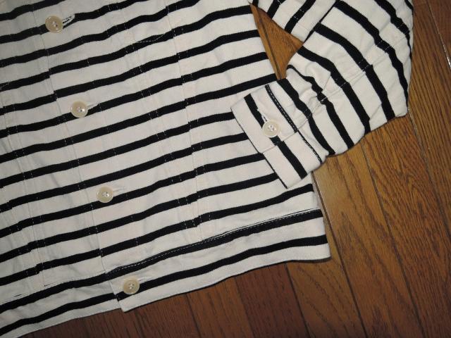 JUNYA WATANABE MAN ジュンヤワタナベ × Levi's シャツ ジャケット XS ボーダー柄 デニム リーバイス < ブランド  JUNYA WATANABE MAN ジュンヤワタナベ × Levi's シャツ ジャケット XS ボーダー柄 デニム リーバイス < ブランドの