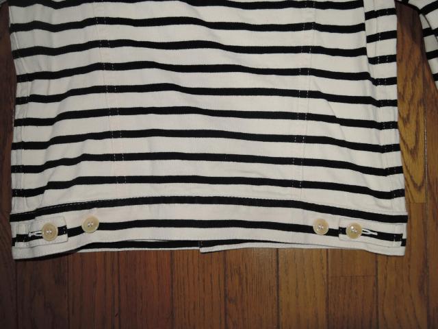 JUNYA WATANABE MAN ジュンヤワタナベ × Levi's シャツ ジャケット XS ボーダー柄 デニム リーバイス < ブランド  JUNYA WATANABE MAN ジュンヤワタナベ × Levi's シャツ ジャケット XS ボーダー柄 デニム リーバイス < ブランドの