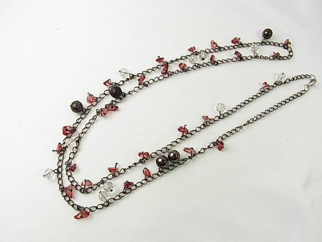 500円スタ★良品セレクトショップ購入 ロングネックレス < 女性アクセサリー/時計  500円スタ★良品セレクトショップ購入 ロングネックレス < 女性アクセサリー/時計の