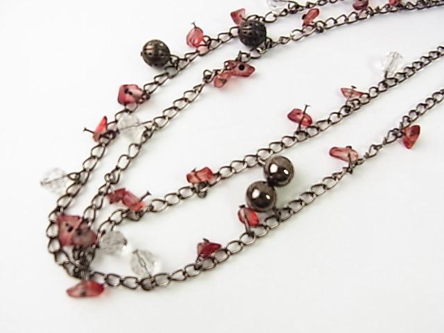 500円スタ★良品セレクトショップ購入 ロングネックレス < 女性アクセサリー/時計  500円スタ★良品セレクトショップ購入 ロングネックレス < 女性アクセサリー/時計の