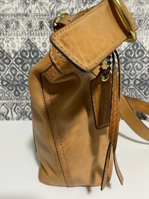 【中古品】COACH コーチ レザー ショルダーバッグ 斜め掛けかばん ブラウン < ブランド  【中古品】COACH コーチ レザー ショルダーバッグ 斜め掛けかばん ブラウン < ブランドの