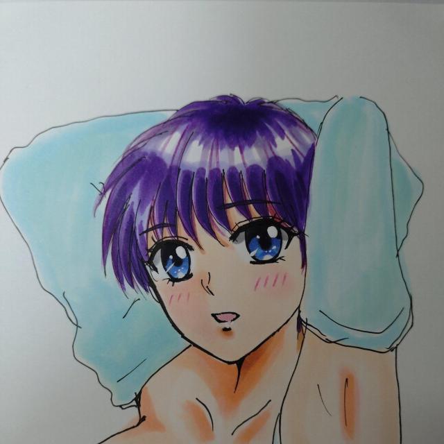 自作イラスト 下級生 緑谷麻紀 < アニメ/コミック/キャラクター 自作イラスト 下級生 緑谷麻紀 < アニメ/コミック/キャラクターの