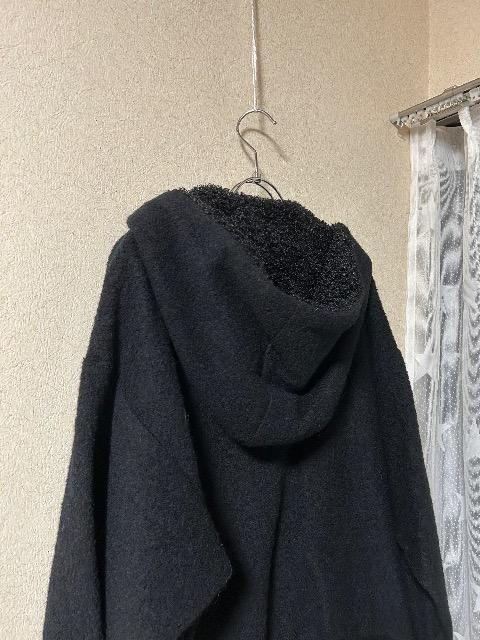 3.9万新品タグ付きPour deux★ウール67%フード付きドルマンショートコート < 女性ファッション 3.9万新品タグ付きPour deux★ウール67%フード付きドルマンショートコート < 女性ファッションの