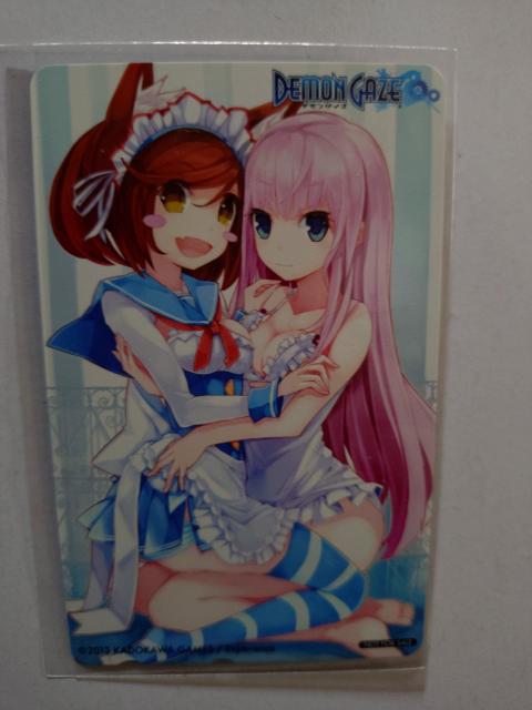 デモンゲイズ テレカ < ゲーム本体/ソフト デモンゲイズ テレカ < ゲーム本体/ソフトの