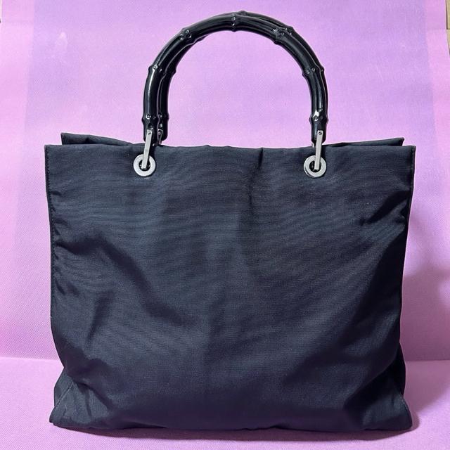 GUCCI  �i�C���� �n���h�o�b�O �o���u�[ 002�E1010�E3444 �u���b�N �� �u�����h�� 