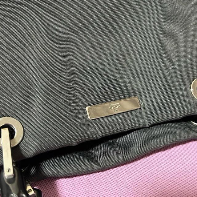 GUCCI  �i�C���� �n���h�o�b�O �o���u�[ 002�E1010�E3444 �u���b�N �� �u�����h�� 