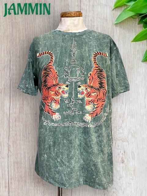 サクヤンTシャツ アジアン サクヤン 魔除け エスニック お守り < 男性ファッション サクヤンTシャツ アジアン サクヤン 魔除け エスニック お守り < 男性ファッションの