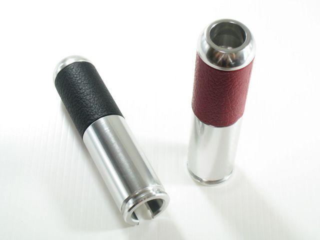 ★わけあり★本革付属付きアルミ製サイドブレーキカバー < 自動車/バイク ★わけあり★本革付属付きアルミ製サイドブレーキカバー < 自動車/バイク