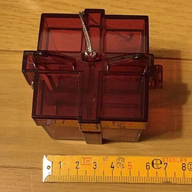 タッパーウェア プレゼントボックス オーナメント < インテリア/ライフ  タッパーウェア プレゼントボックス オーナメント < インテリア/ライフの