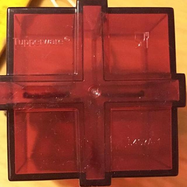 タッパーウェア プレゼントボックス オーナメント < インテリア/ライフ  タッパーウェア プレゼントボックス オーナメント < インテリア/ライフの