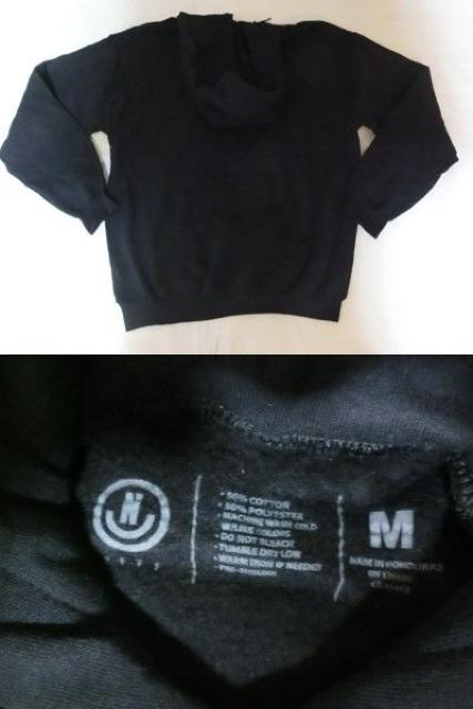 USA購入 ストリート系ネフ【NEFF】プルオーバーパーカーUS M黒 < 男性ファッション  USA購入 ストリート系ネフ【NEFF】プルオーバーパーカーUS M黒 < 男性ファッションの