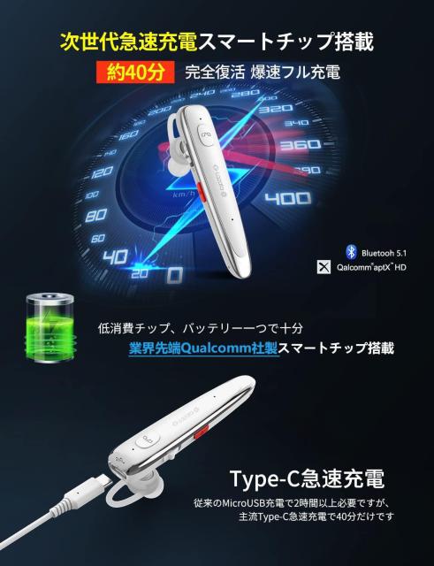 日本語音声ワイヤレスヘッドセット Bluetoothイヤホン < 家電/AV 日本語音声ワイヤレスヘッドセット Bluetoothイヤホン < 家電/AVの