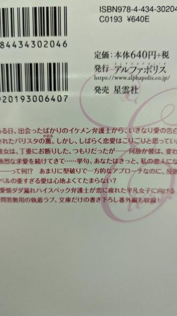 執着弁護士の愛が重すぎる★加地アヤメ★エタニティ文庫 < 本/雑誌 執着弁護士の愛が重すぎる★加地アヤメ★エタニティ文庫 < 本/雑誌の