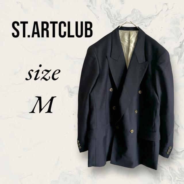 ダブルスーツ メンズ M スーツ ダブル ジャケット ブレザー ネイビー 濃紺 < 男性ファッション  ダブルスーツ メンズ M スーツ ダブル ジャケット ブレザー ネイビー 濃紺  < 男性ファッションの