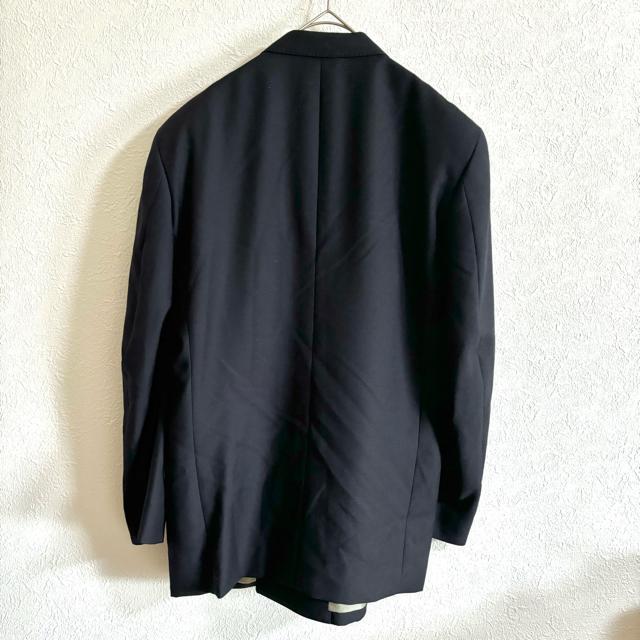 ダブルスーツ メンズ M スーツ ダブル ジャケット ブレザー ネイビー 濃紺 < 男性ファッション  ダブルスーツ メンズ M スーツ ダブル ジャケット ブレザー ネイビー 濃紺 < 男性ファッションの