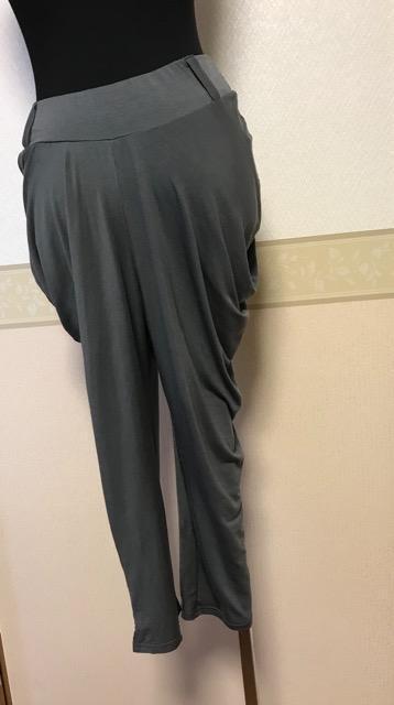 INGRID 変形カットソーパンツ グレー < 女性ファッション  INGRID 変形カットソーパンツ グレー < 女性ファッションの