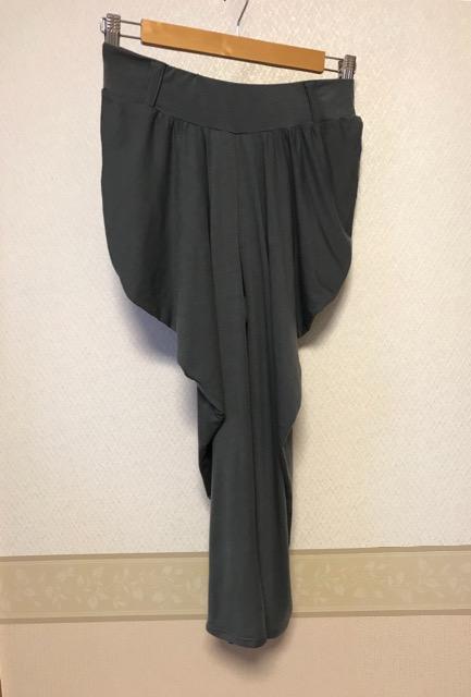 INGRID 変形カットソーパンツ グレー < 女性ファッション  INGRID 変形カットソーパンツ グレー < 女性ファッションの