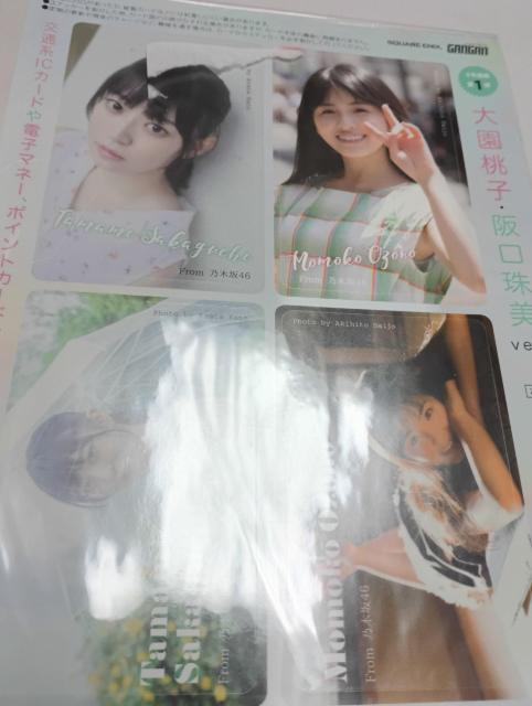 大園桃子、阪口珠美ICカードシール < ホビー  大園桃子、阪口珠美ICカードシール  < ホビーの