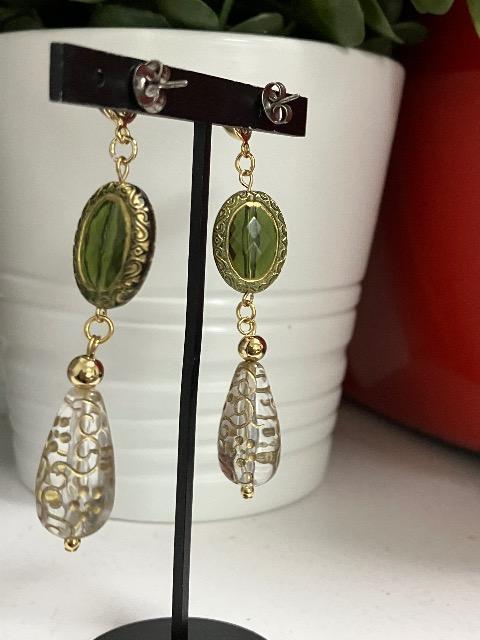 ハンドメイド ドイツ製アクリル ピアス < 女性ファッション ハンドメイド ドイツ製アクリル ピアス < 女性ファッションの