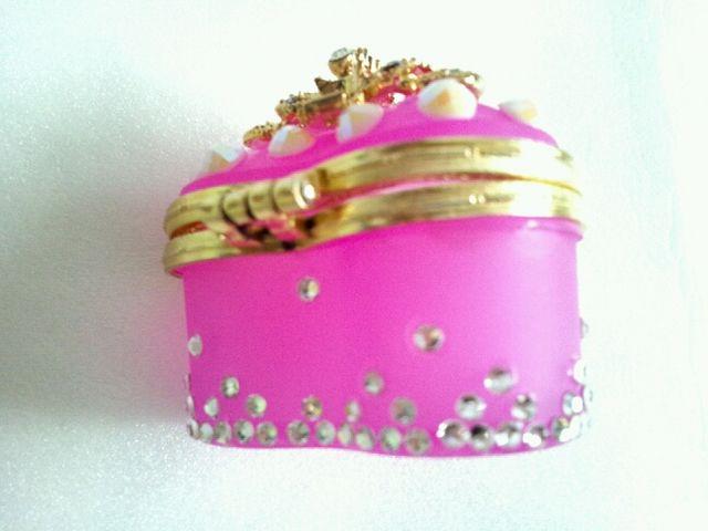 ピンクハート◆アクセサリーケース◆ < 女性ファッション  ピンクハート◆アクセサリーケース◆ < 女性ファッションの