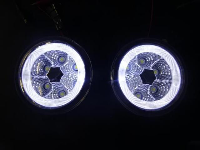 日産 LEDイカリングフォグランプ 白 クリッパー ピノ モコ  < 自動車/バイク 日産 LEDイカリングフォグランプ 白 クリッパー ピノ モコ  < 自動車/バイク