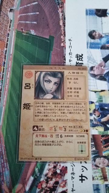 三國志大戦 呂姫 < トレーディングカード  三國志大戦 呂姫 < トレーディングカードの
