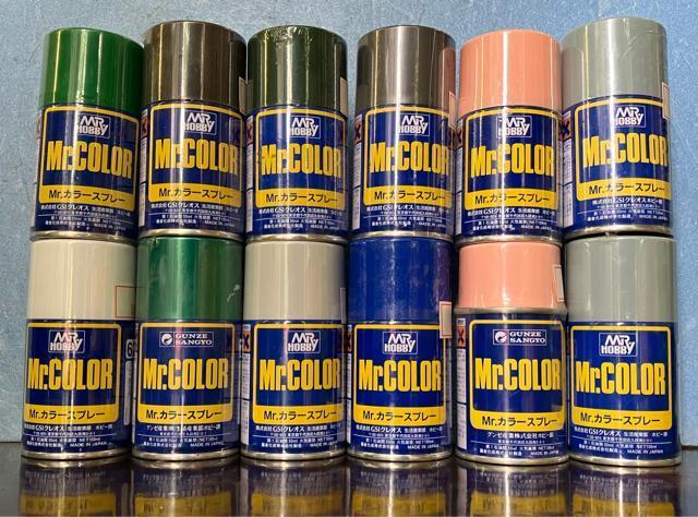 GSI クレオス ミスターホビー Mr.カラー スプレー 12本 12個 セット プラモデル 模型製作 DIY 塗料 カラー < ホビー GSI クレオス ミスターホビー Mr.カラー スプレー 12本 12個 セット プラモデル 模型製作 DIY 塗料 カラー < ホビーの