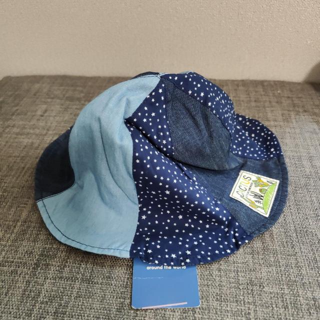 新品タグ付き☆ブリーズ ベビー 帽子 ブルー系 48 < ブランド 新品タグ付き☆ブリーズ ベビー 帽子 ブルー系 48 < ブランドの