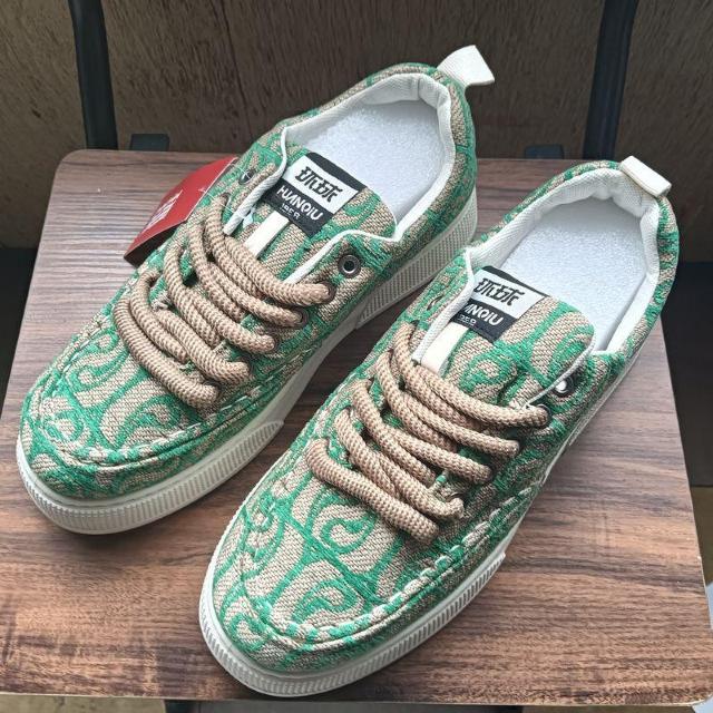 新品 26cm メンズ スニーカー グリーン シューズ 靴 42 おしゃれ < 男性ファッション  新品 26cm メンズ スニーカー グリーン シューズ 靴 42 おしゃれ  < 男性ファッションの