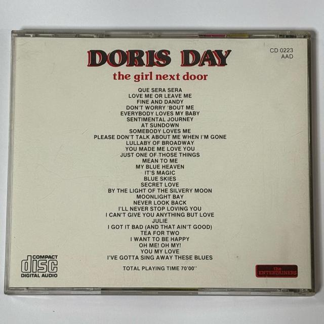 DORIS DAY / the girl next door ドリス・デイ < CD/DVD/ビデオ  DORIS DAY / the girl next door ドリス・デイ < CD/DVD/ビデオの