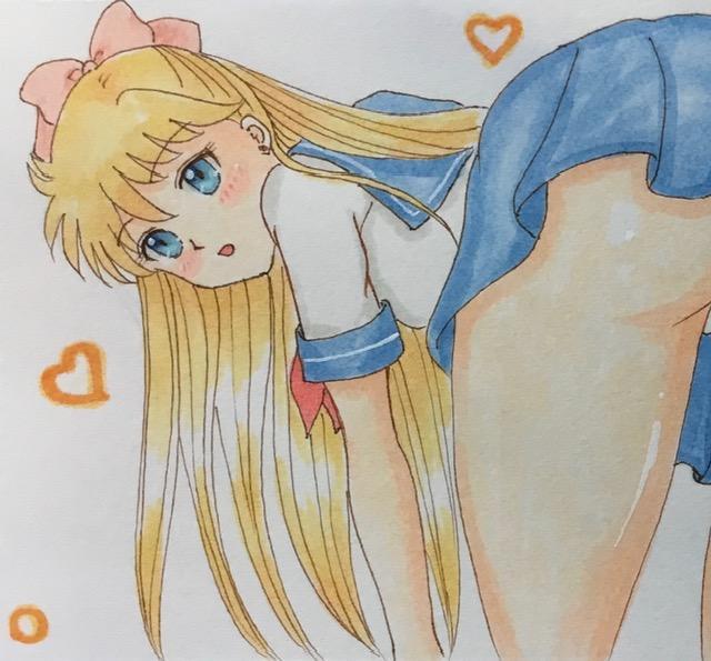 自作イラスト/セーラームーン/愛野美奈子/セーラー服/パンチラ/ハガキ/送料無料 < アニメ/コミック/キャラクター 自作イラスト/セーラームーン/愛野美奈子/セーラー服/パンチラ/ハガキ/送料無料 < アニメ/コミック/キャラクターの