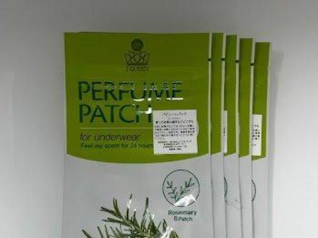 8パッチ×5パックセット PERFUME PATCH 24時間 パーヒュームパッチ ローズマリー < 香水/コスメ/ネイル 8パッチ×5パックセット PERFUME PATCH 24時間 パーヒュームパッチ ローズマリー < 香水/コスメ/ネイルの
