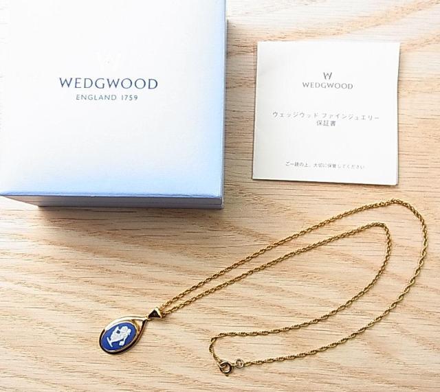 500円スタ【正規品・極美・希少】ウェッジウッド ジャスパー ネックレス < 女性アクセサリー/時計 500円スタ【正規品・極美・希少】ウェッジウッド ジャスパー ネックレス < 女性アクセサリー/時計の