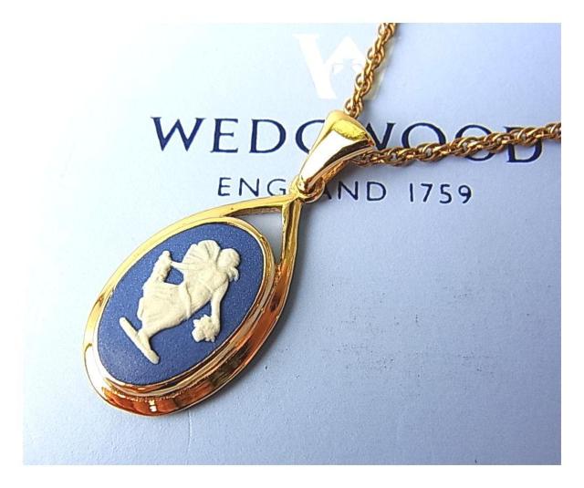 500円スタ【正規品・極美・希少】ウェッジウッド ジャスパー ネックレス < 女性アクセサリー/時計 500円スタ【正規品・極美・希少】ウェッジウッド ジャスパー ネックレス < 女性アクセサリー/時計の