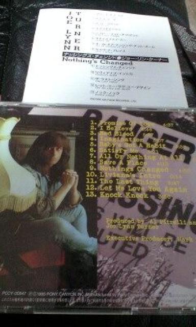 ディープパープルJOE LYNN TURNERジョーリンターナー CD < CD/DVD/ビデオ  ディープパープルJOE LYNN TURNERジョーリンターナー CD < CD/DVD/ビデオの