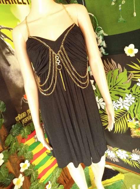 BabyPhat☆大きいサイズLL2L3L4L5L*ゴールドチェーンワンピ♪ < 女性ファッション  BabyPhat☆大きいサイズLL2L3L4L5L*ゴールドチェーンワンピ♪  < 女性ファッションの