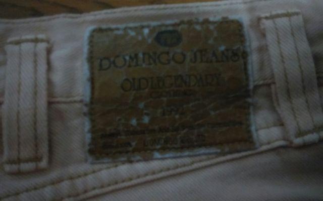 DOMINGO JEANS ベージュ デニム Mサイズ < 女性ファッション DOMINGO JEANS ベージュ デニム Mサイズ < 女性ファッションの